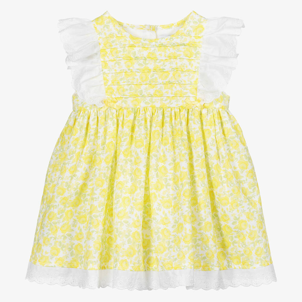 Beatrice & George - Ensemble robe jaune Bébé | Childrensalon