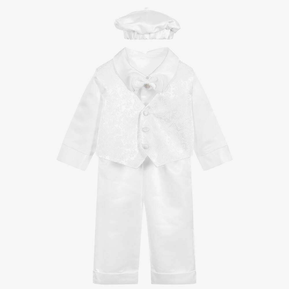 Beau KiD - Baby Boys Ivory Trouser Set | Childrensalon