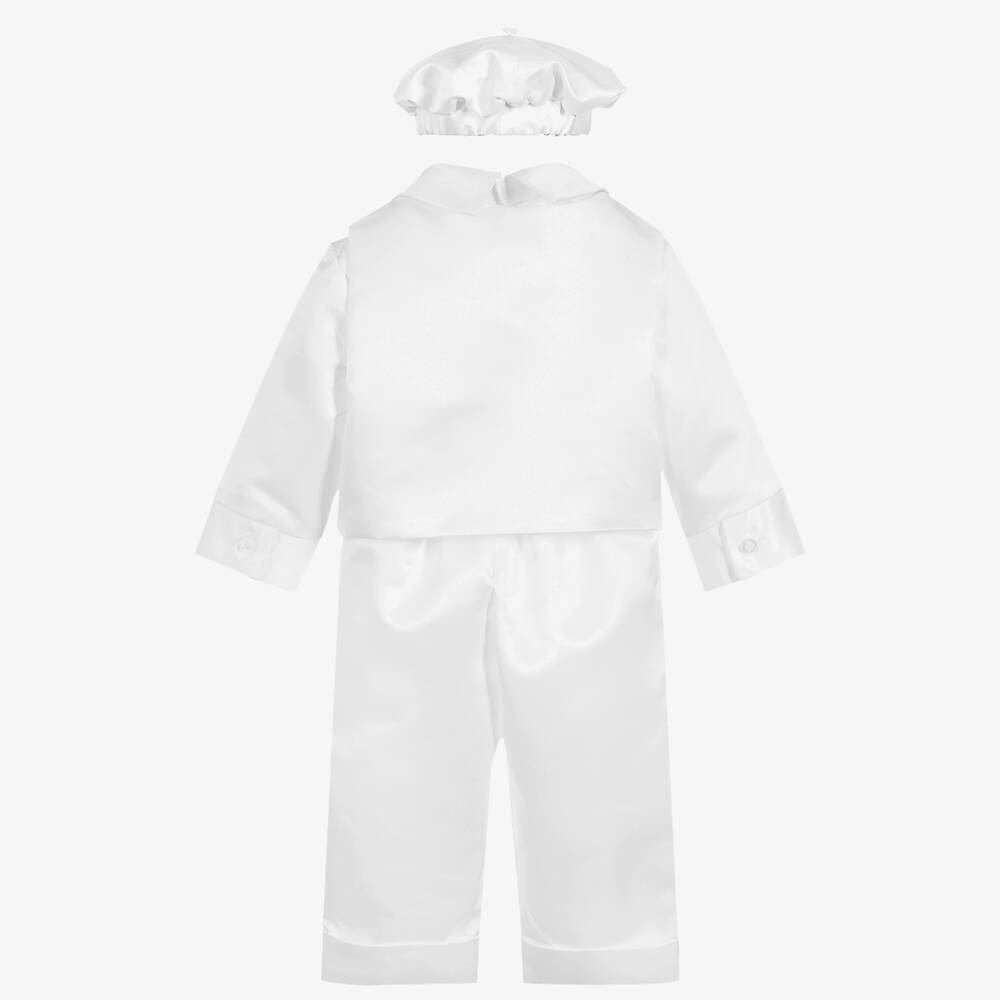 بو كيد-طقم بنطلون 5 قطع لون عاجي للمواليد | Childrensalon Outlet