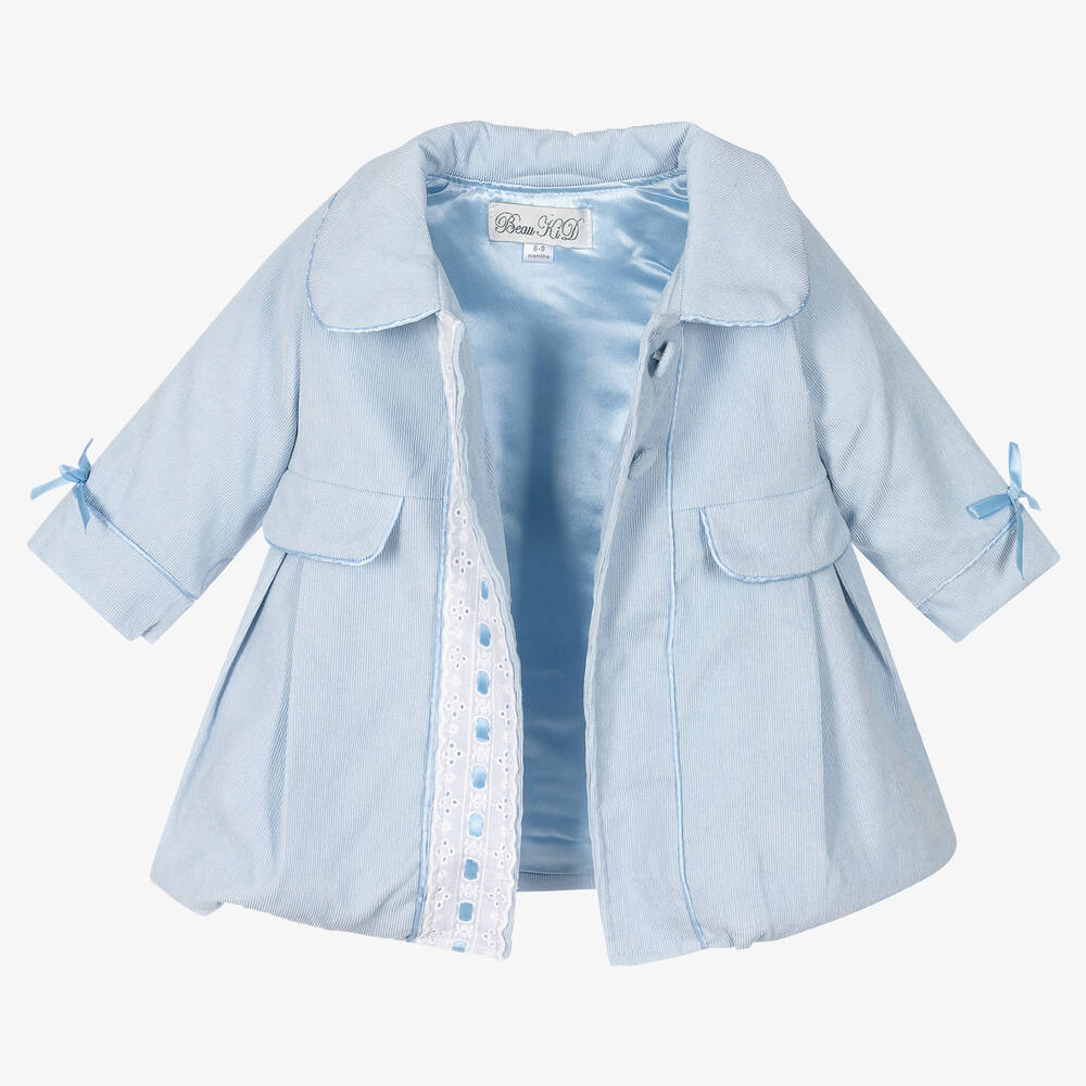 Baby girl blue coat outlet