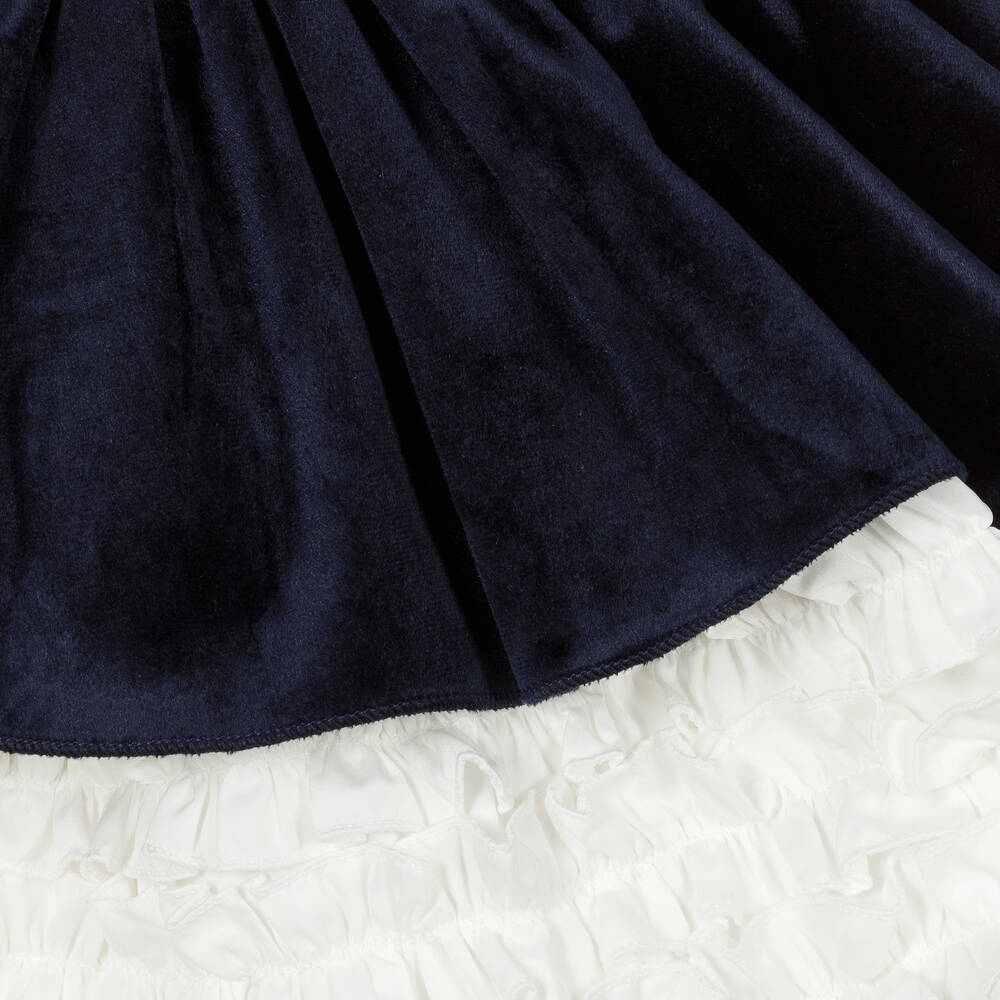 Beau KiD-Baby Girls Blue Dress Set | Childrensalon Outlet