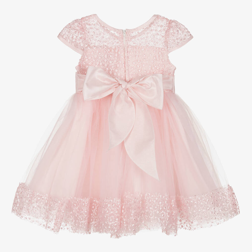 Beau KiD-Baby Girls Satin & Tulle Dress | Childrensalon Outlet