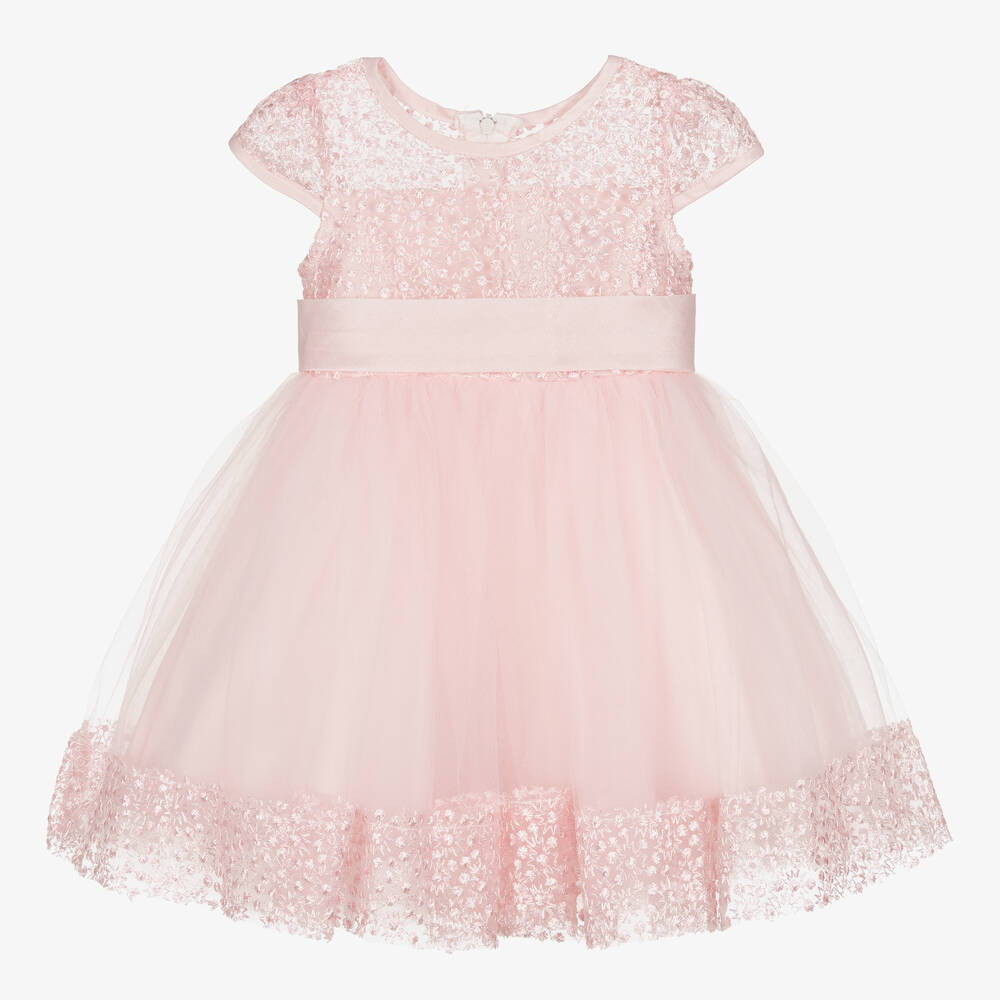 Beau KiD-Baby Girls Satin & Tulle Dress | Childrensalon Outlet