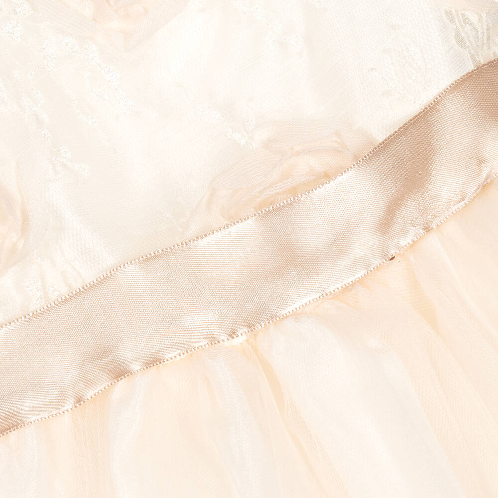 Beau KiD - Baby Girls White & Pink Tulle Dress Set | Childrensalon Outlet