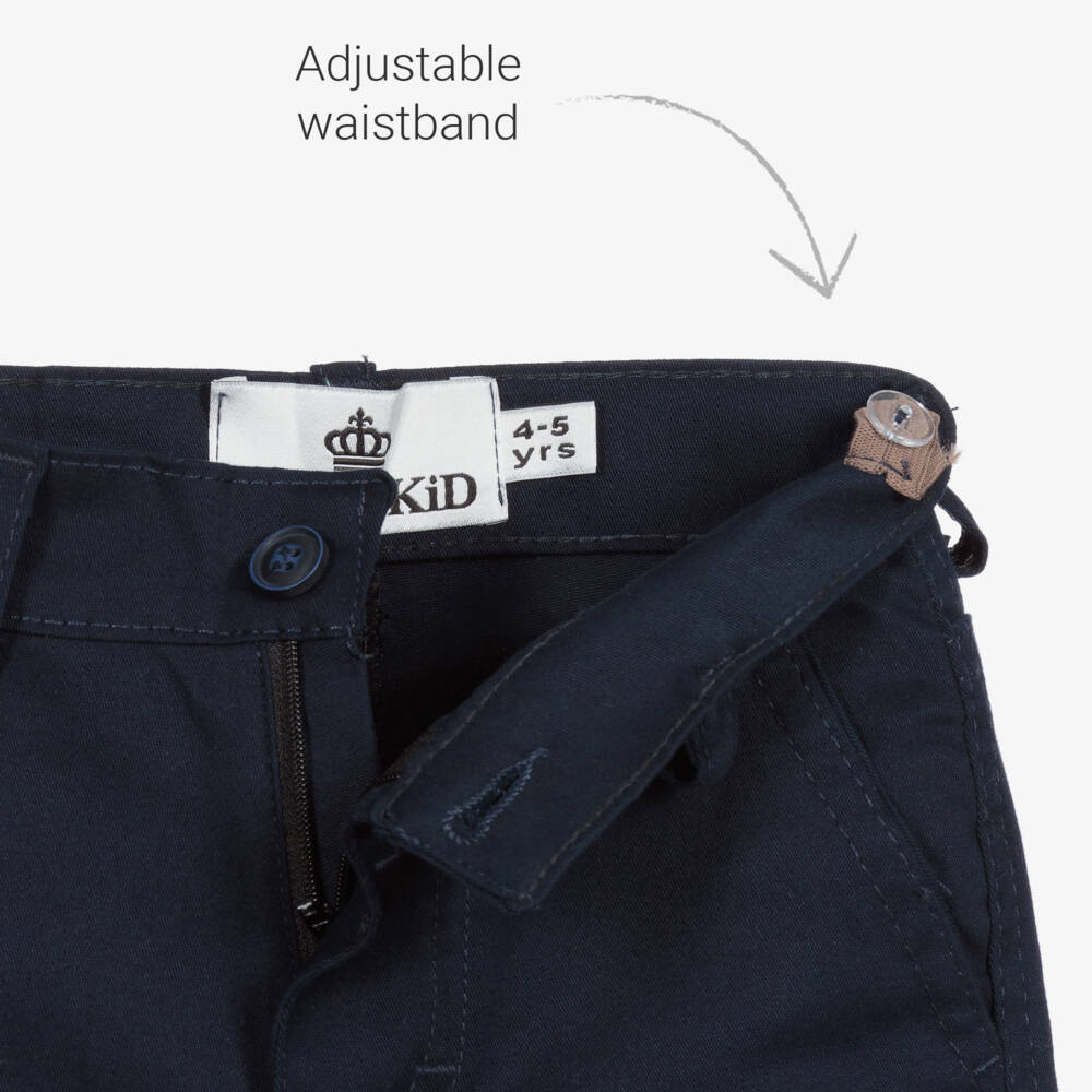 Beau KiD-Boys Beige & Blue Suit | Childrensalon Outlet