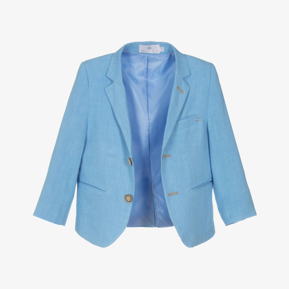 Beau KiD-Костюм синий и бежевый для мальчиков | Childrensalon Outlet