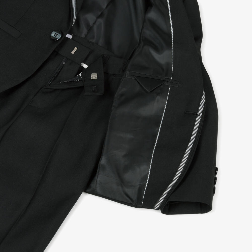 Beau KiD-طقم كلاسيكي أسود من التويل للأولاد | Childrensalon Outlet