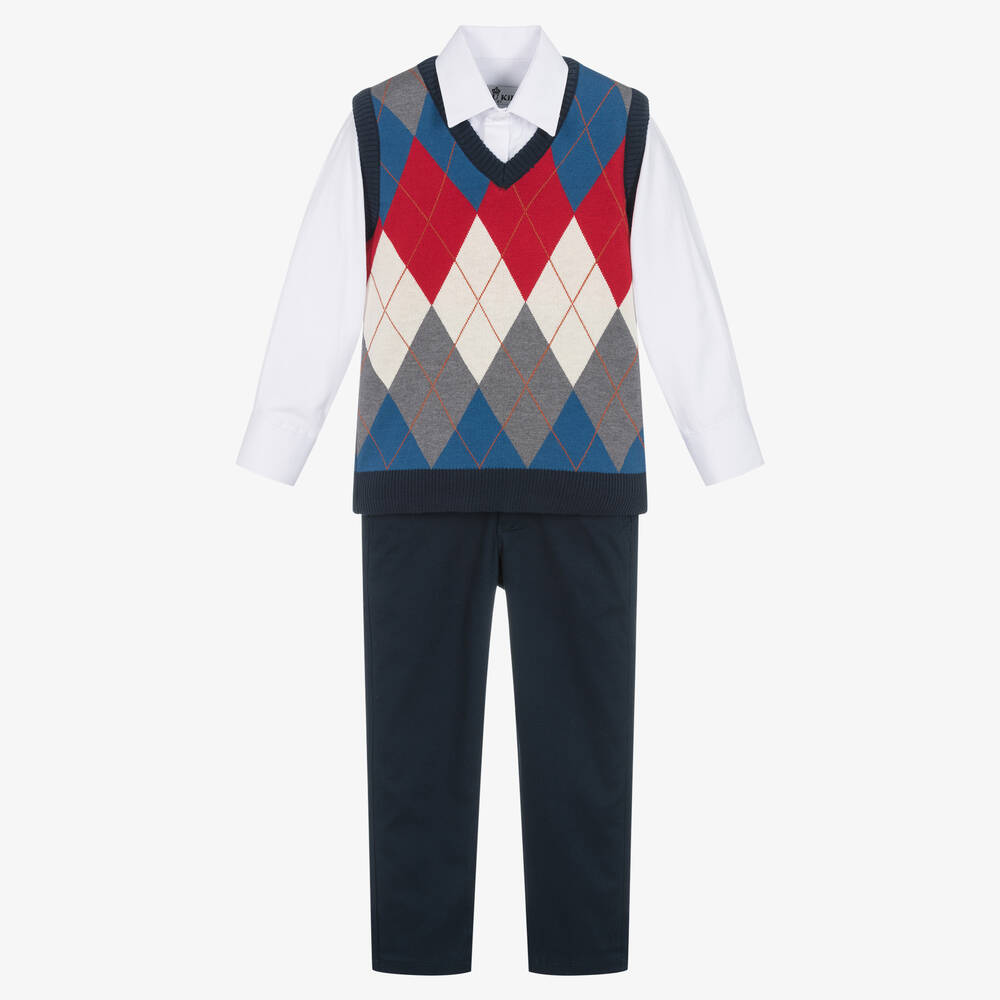 Beau KiD - Ensemble pantalon bleu marine | Childrensalon