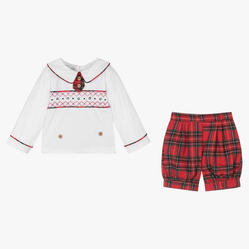 Beau KiD-Бело-красный костюм-бастер | Childrensalon Outlet
