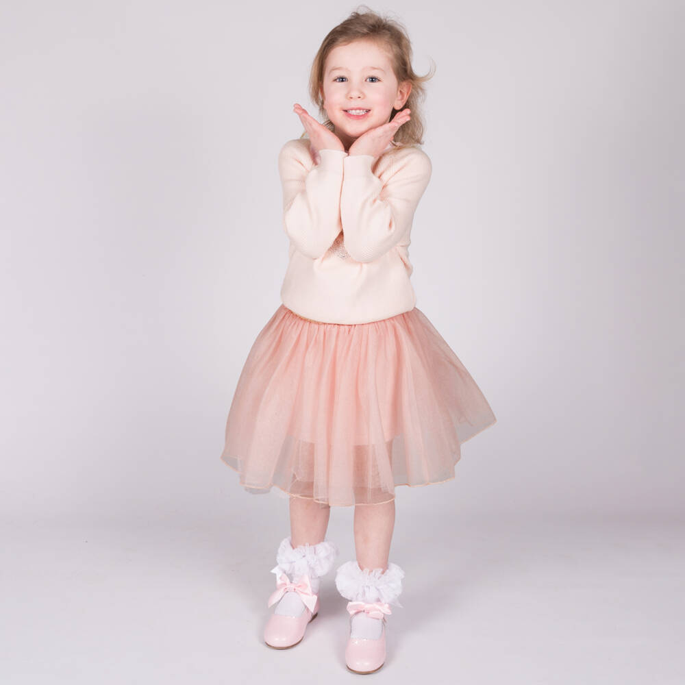 Beau KiD-Girls Blush Heart Tulle Ensemble | Childrensalon Outlet
