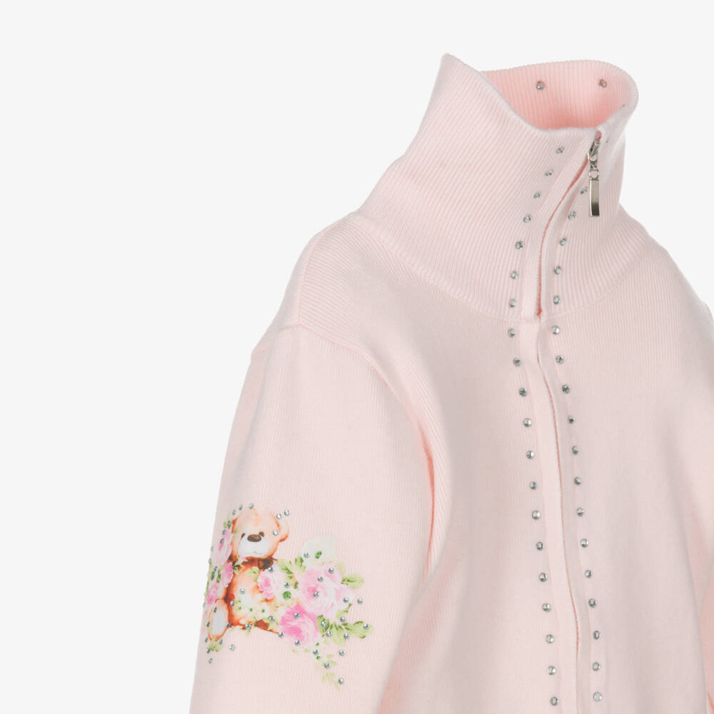 Beau KiD-Girls Blush Knitted Ensemble | Childrensalon Outlet