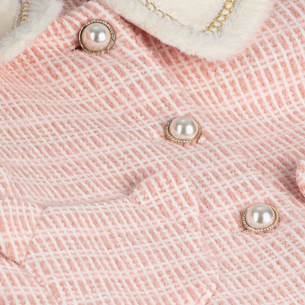 Beau KiD-Girls Elegant Pink Ensemble | Childrensalon Outlet