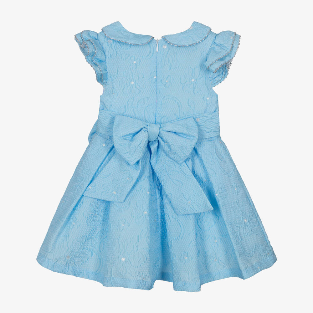 Beau KiD-Очаровательный синий комплект платье для девочек | Childrensalon Outlet