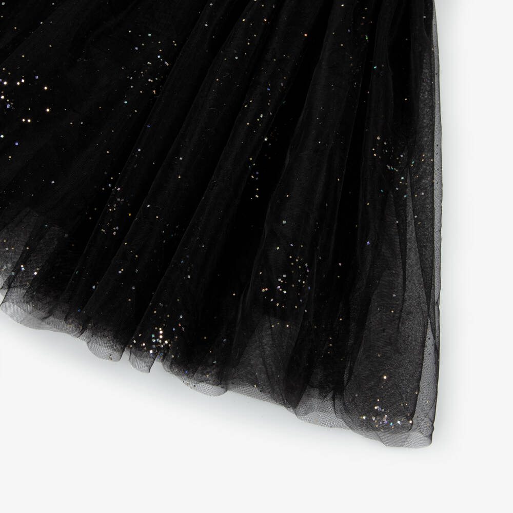 Beau KiD-Girls Glittering Black Tweed Ensemble | Childrensalon Outlet