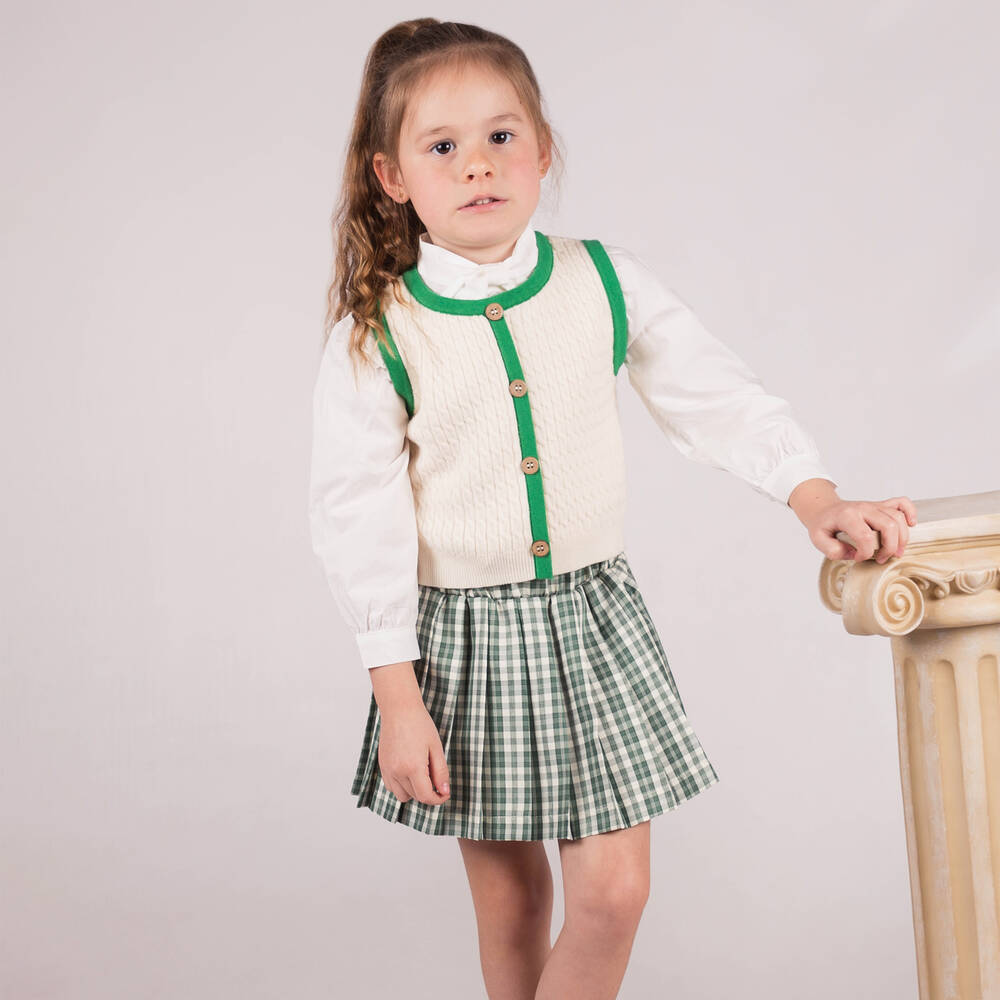 Jupe 2025 verte fille