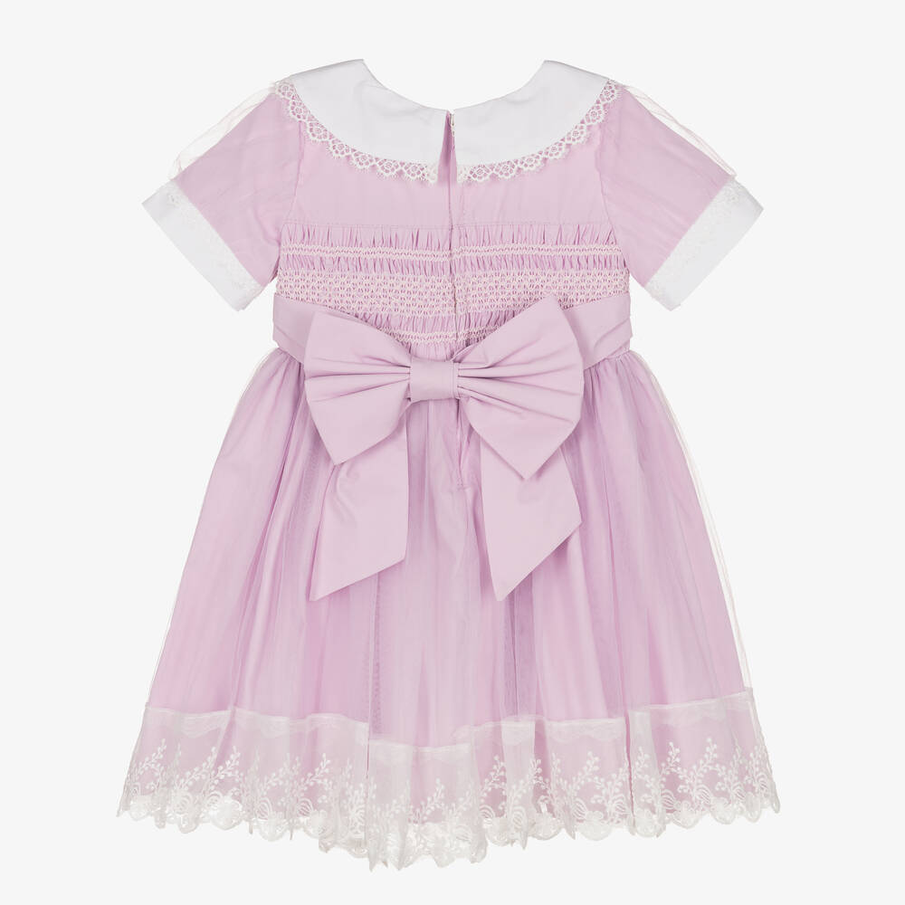 Beau KiD-Girls Lilac Purple Tulle Dress | Childrensalon Outlet