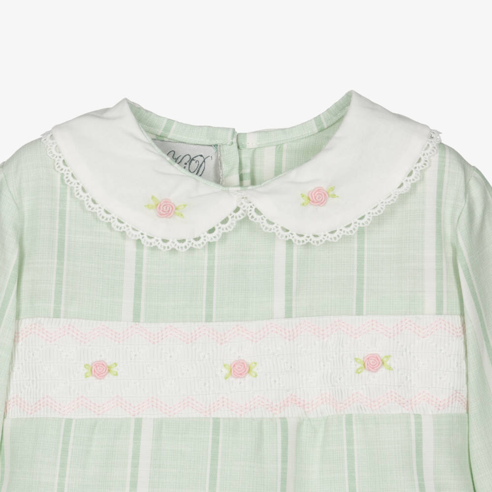 Beau KiD-Мятные пижамы со сборками для девочек | Childrensalon Outlet