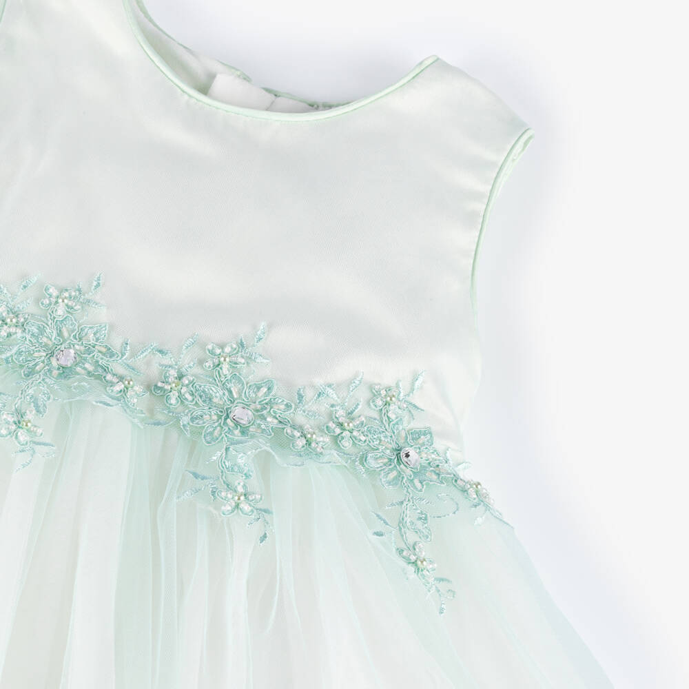 Beau KiD-فستان تول بألوان الباستيل مع كاب للبنات | Childrensalon Outlet