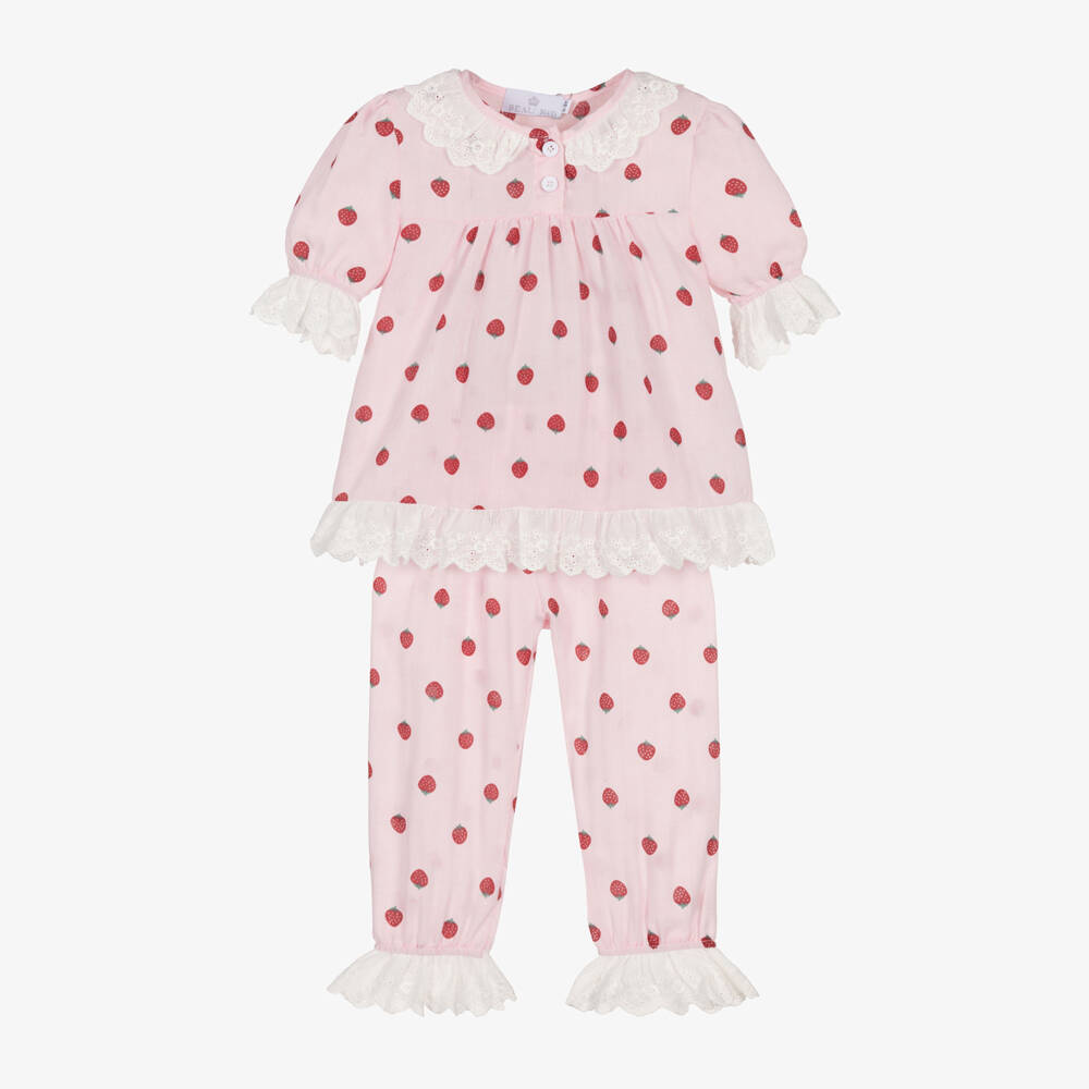 Beau KiD-Girls Pink Berry Nightwear | Childrensalon Outlet