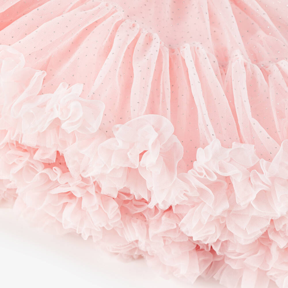 Beau KiD-Girls Pink Sparkle Tulle Gown | Childrensalon Outlet