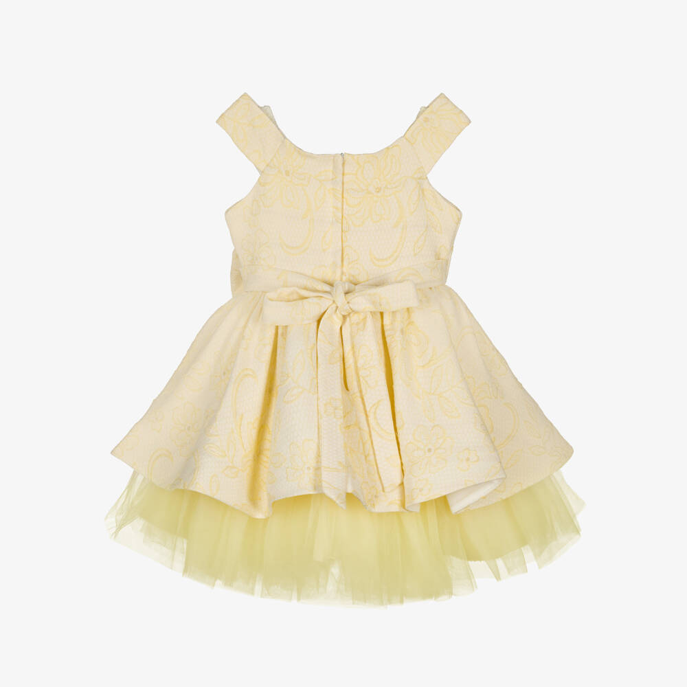 Beau KiD-Girls Sunlit Blossom Glitter Dress | Childrensalon Outlet
