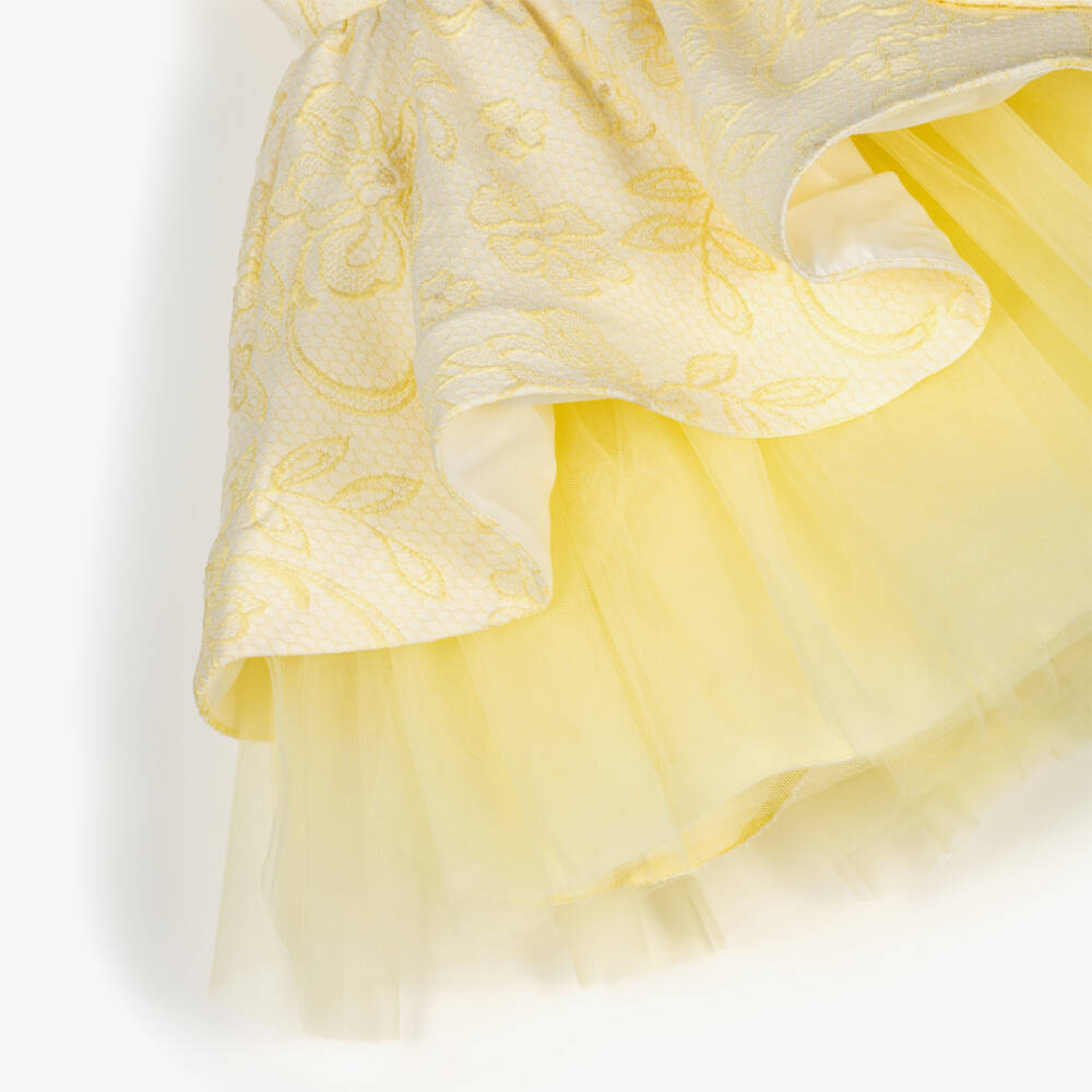 Beau KiD-Girls Sunlit Blossom Glitter Dress | Childrensalon Outlet