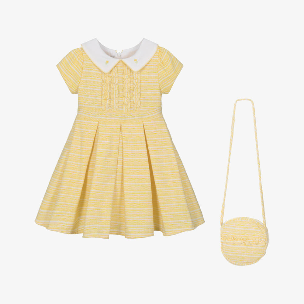 Beau KiD-Girls Sunshine Dress & Purse Ensemble | Childrensalon Outlet