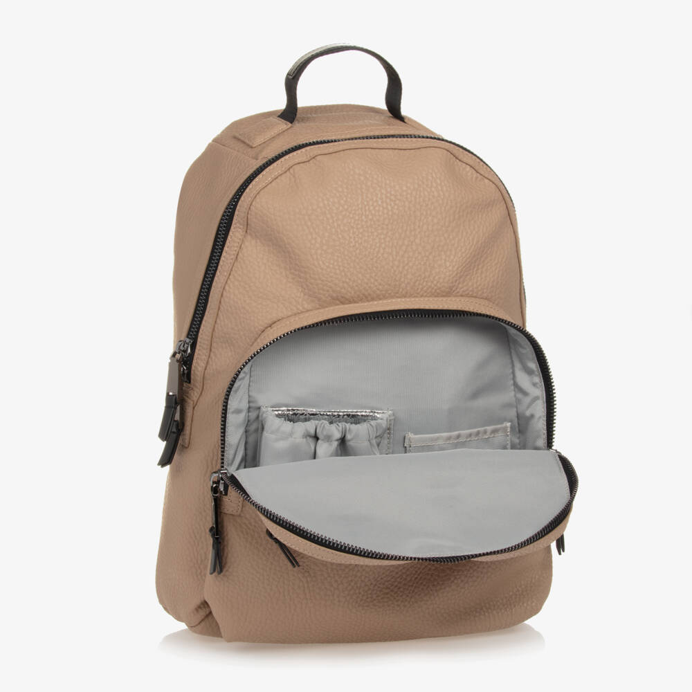 TIBA + MARL-Beige Backpack Changing Bag (40cm) | Childrensalon Outlet