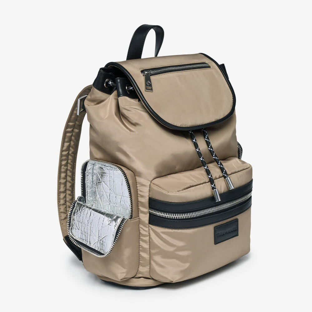 TIBA + MARL-Beige Kaspar Backpack Changing Bag (38cm) | Childrensalon Outlet