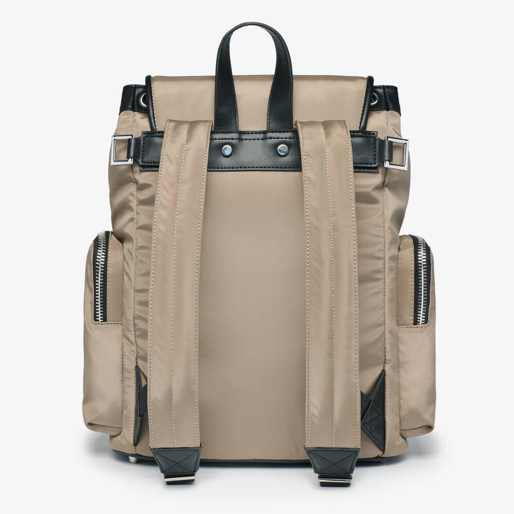 TIBA + MARL-Beige Kaspar Backpack Changing Bag (38cm) | Childrensalon Outlet