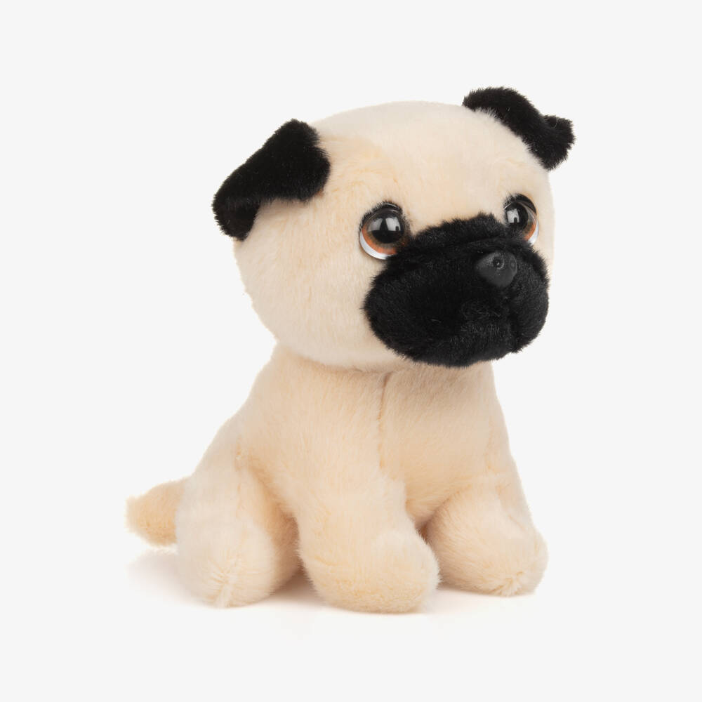 Aurora-Beige Preston Pug Soft Toy (16cm) | Childrensalon Outlet