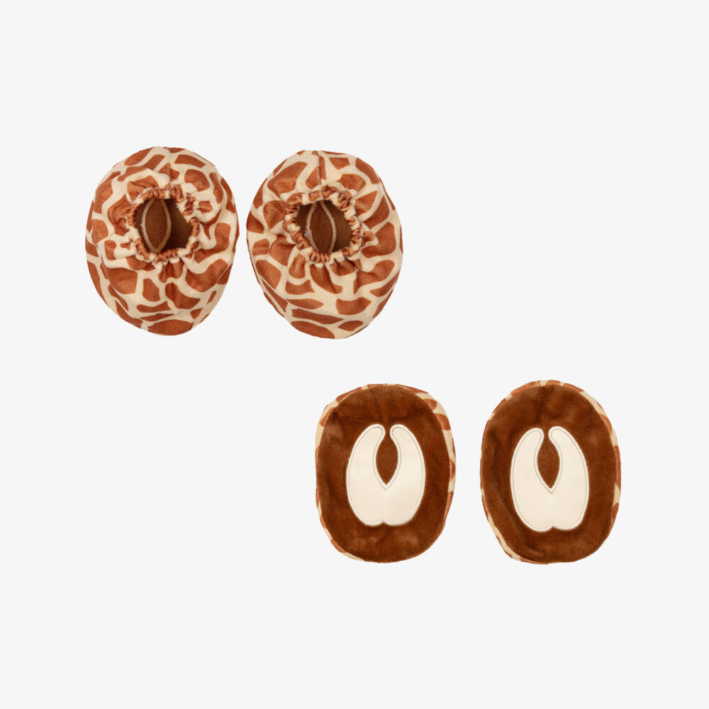 Dress Up by Design-Beige Velour Giraffe Costume | Childrensalon Outlet