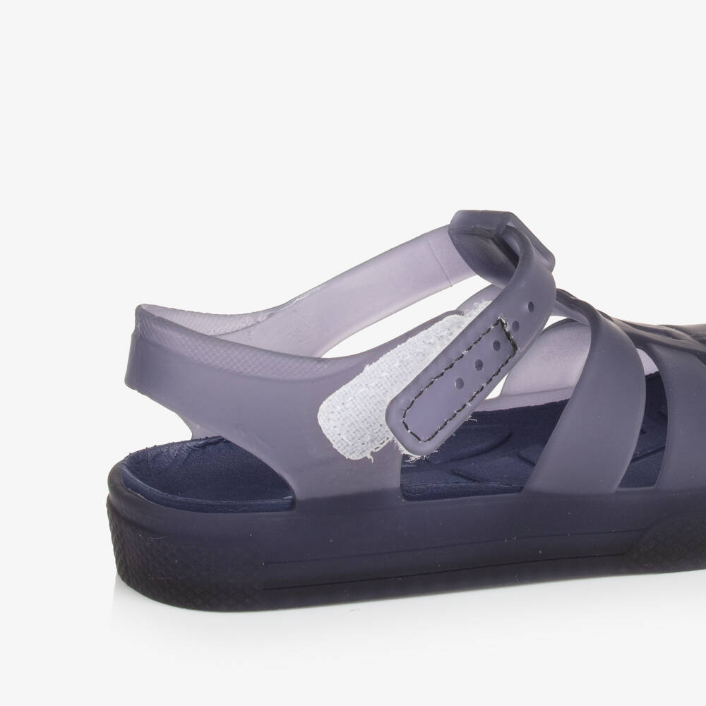 Beppi-Boys Azure Rubber Play Sandals | Childrensalon Outlet