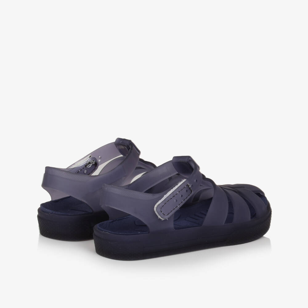 Beppi-Boys Azure Rubber Play Sandals | Childrensalon Outlet