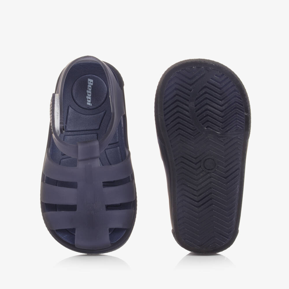 Beppi-Boys Azure Rubber Play Sandals | Childrensalon Outlet