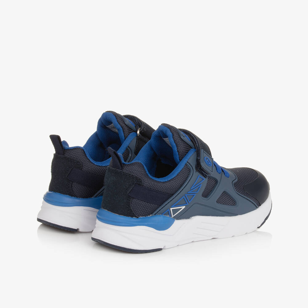 Beppi-Boys Blue Quick-Fit Sneakers | Childrensalon Outlet