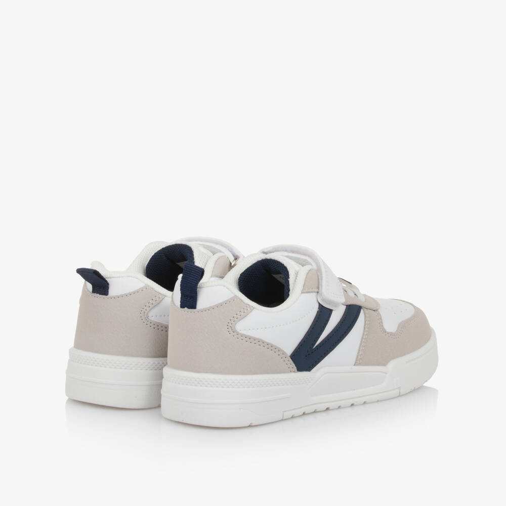 Beppi-حذاء رياضي للأولاد بلون عاجي وبيج من الجلد الصناعي | Childrensalon Outlet