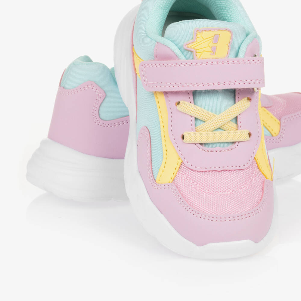 Beppi-حذاء رياضي بشريط لاصق بألوان بلوك للبنات | Childrensalon Outlet