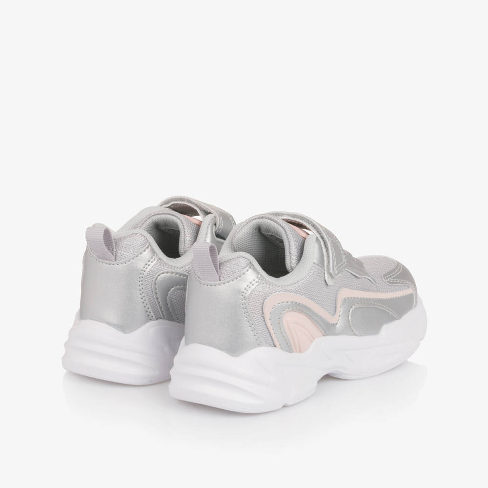 Beppi-Girls Metallic Strap Trainers | Childrensalon Outlet