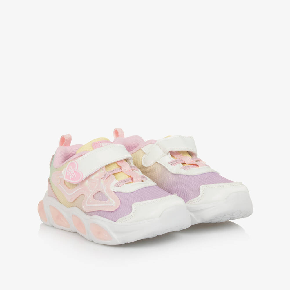 Beppi-Кроссовки с бабочками из пастельной сетки для девочек | Childrensalon Outlet