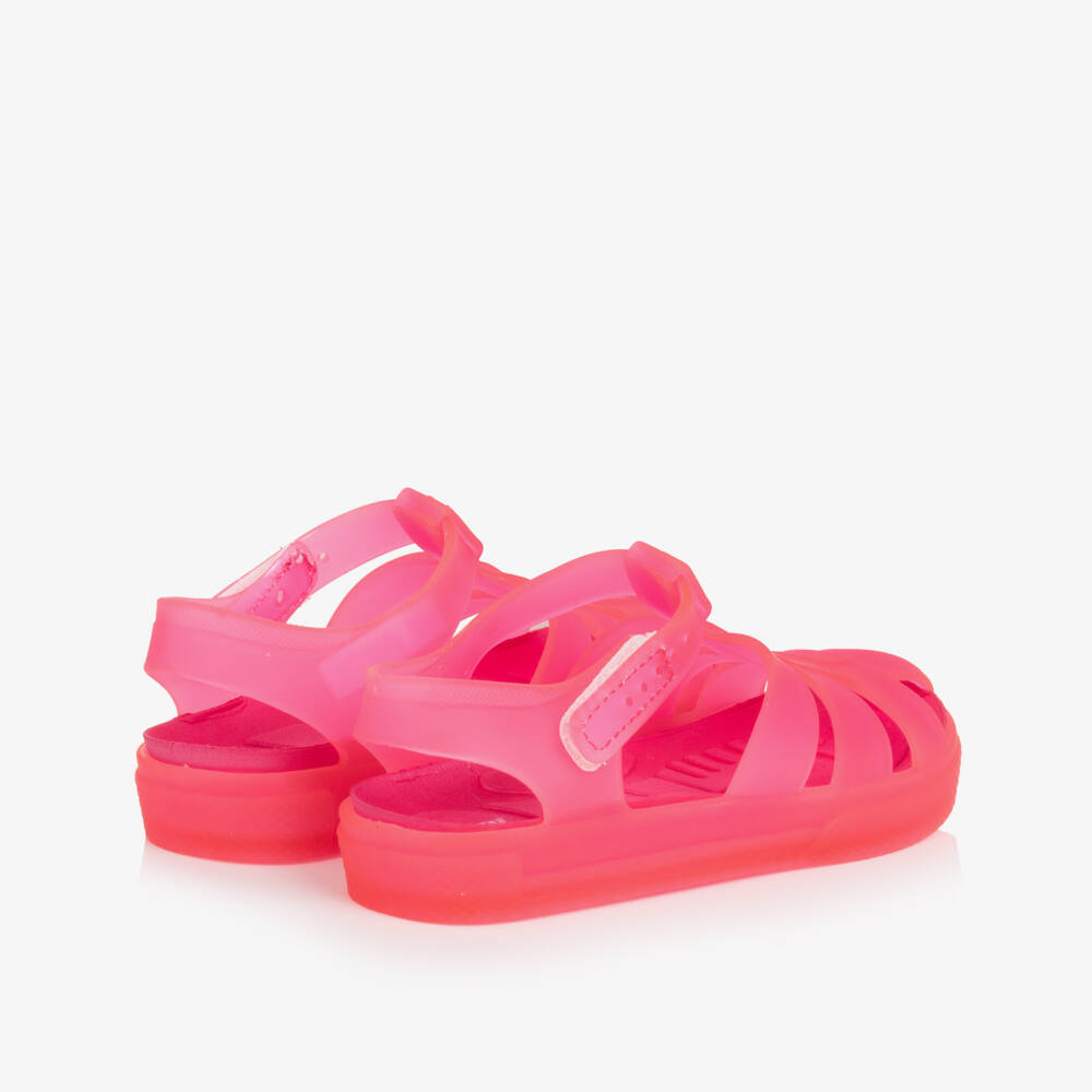 Beppi-Girls Rosy Rubber Sandal Delight | Childrensalon Outlet