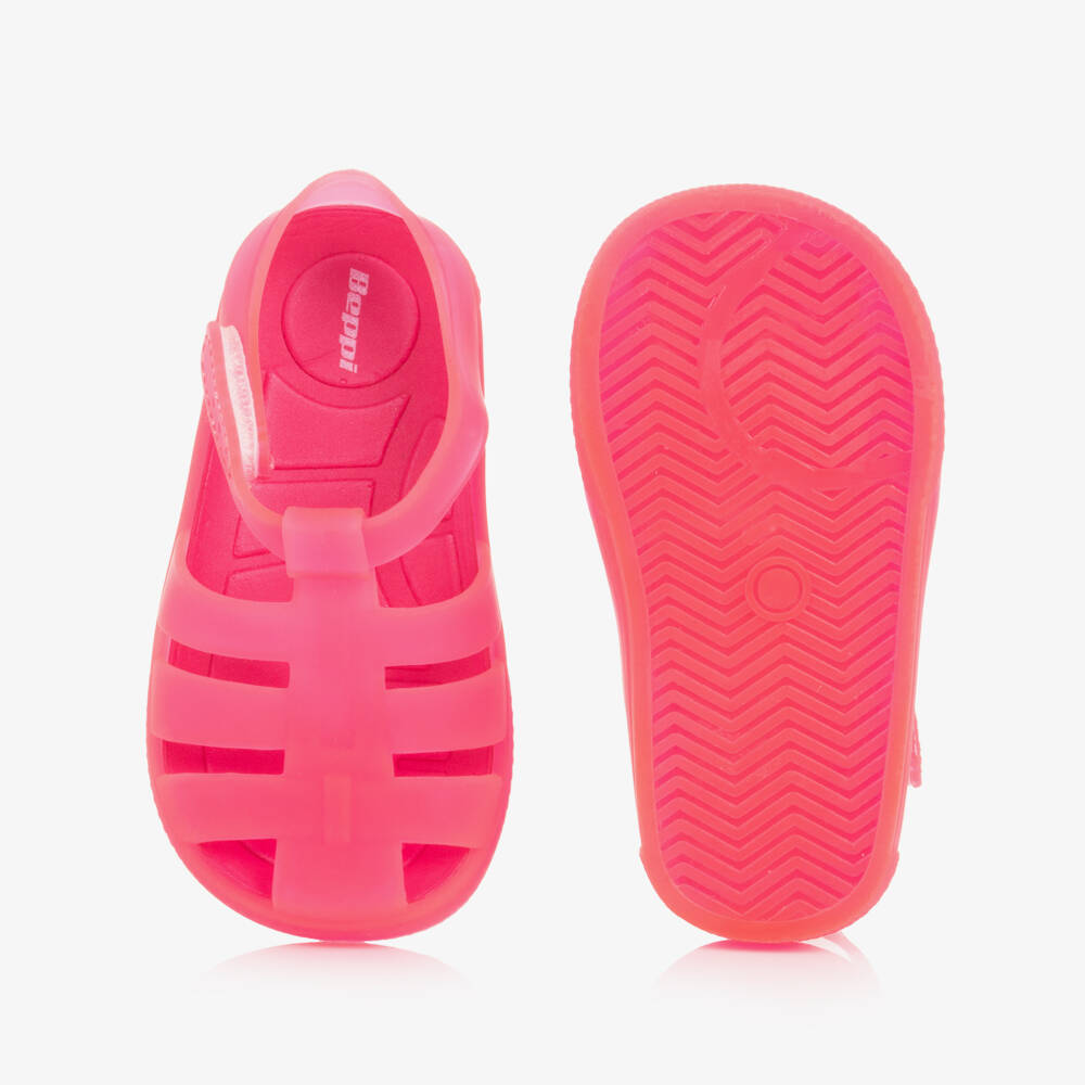 Beppi-Girls Rosy Rubber Sandal Delight | Childrensalon Outlet