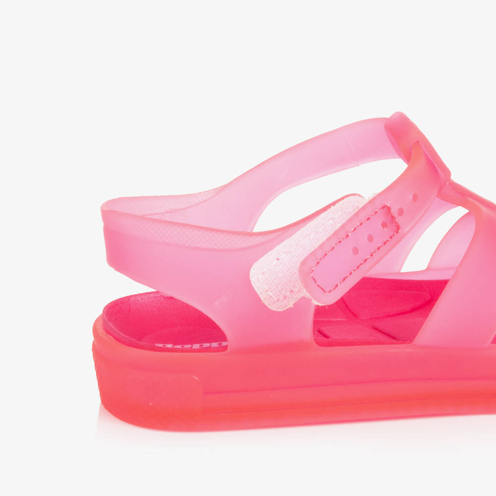 Beppi-Girls Rosy Rubber Sandal Delight | Childrensalon Outlet