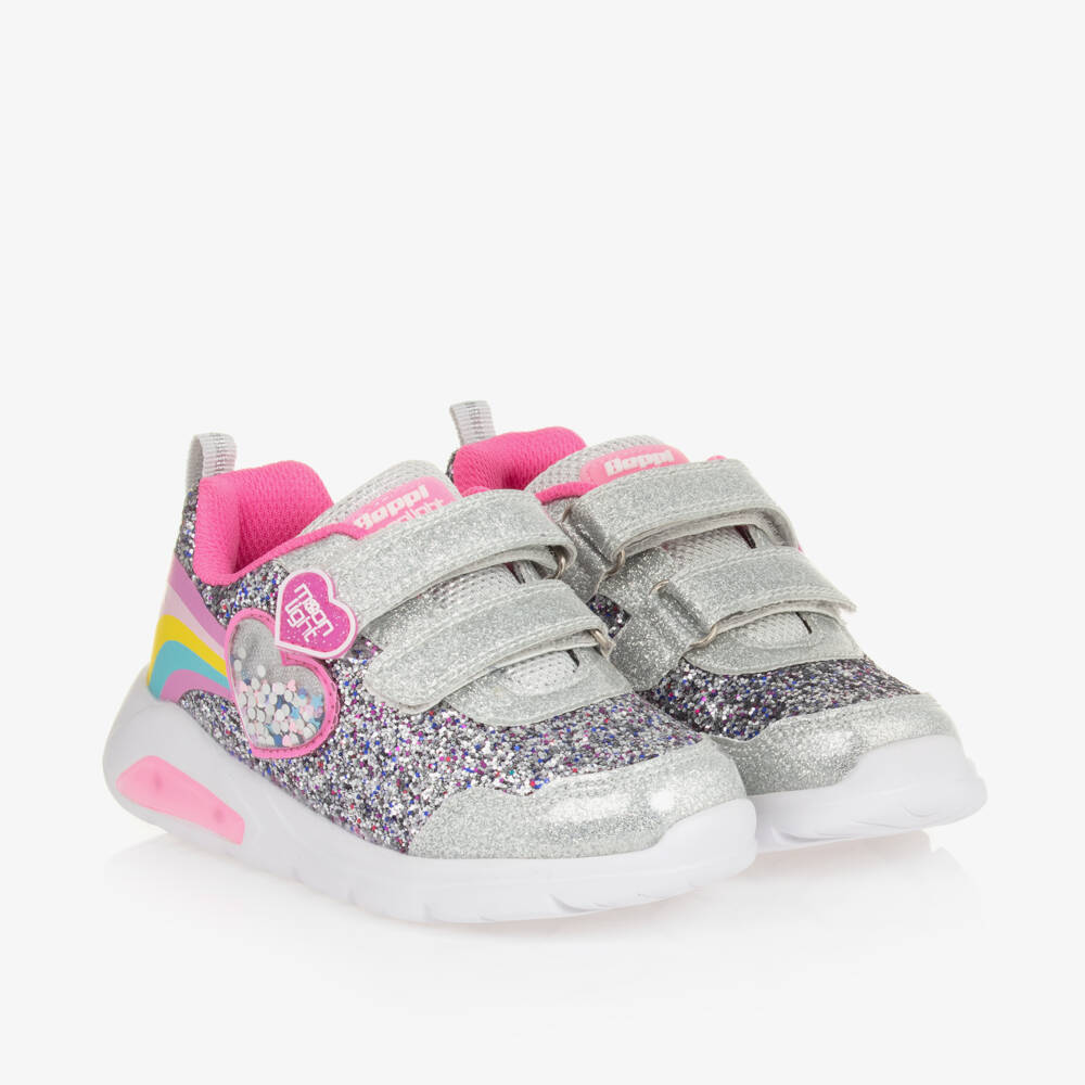 Beppi-Girls Sparkle Shine LED Sneakers | Childrensalon Outlet