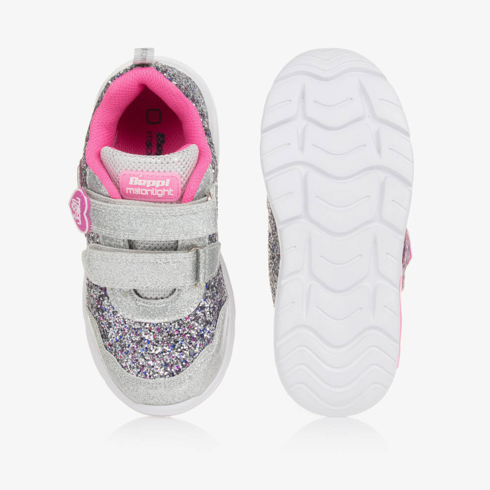 Beppi-Girls Sparkle Shine LED Sneakers | Childrensalon Outlet