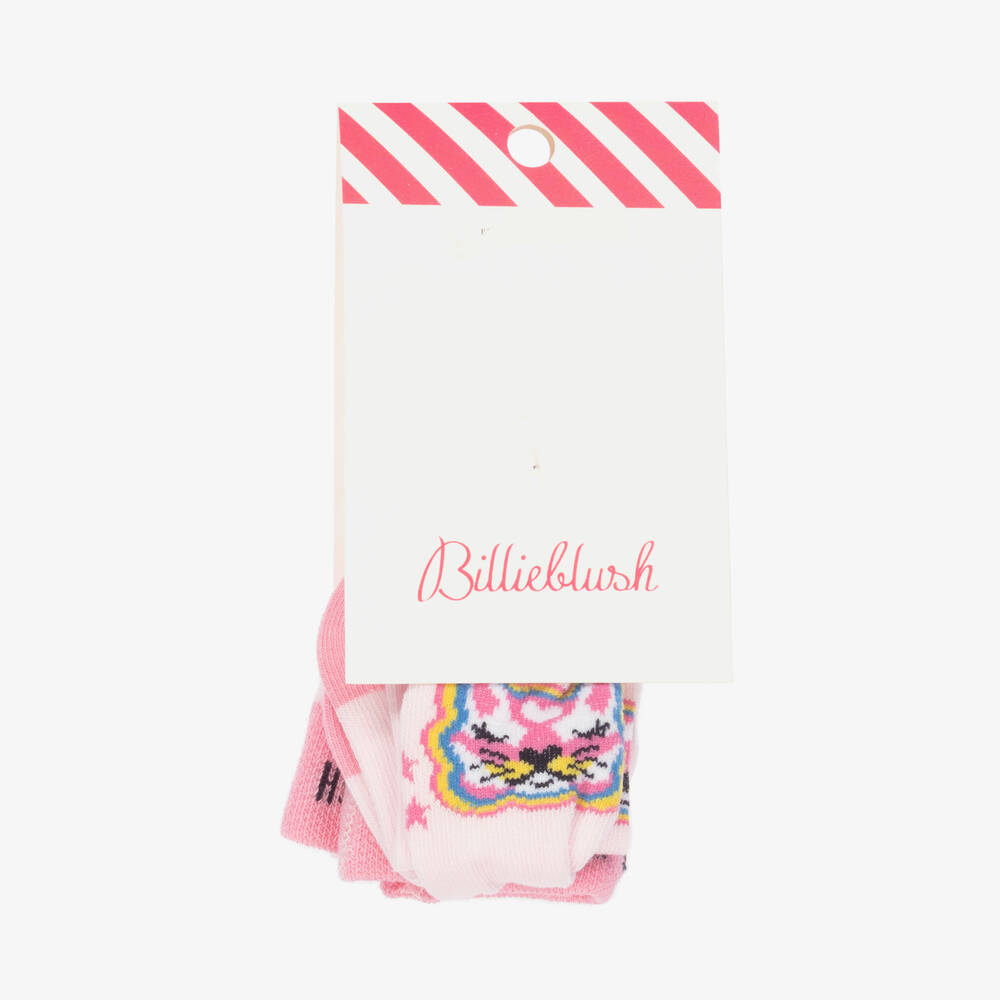 Billieblush-Розовые хлопковые колготки для малышек | Childrensalon Outlet