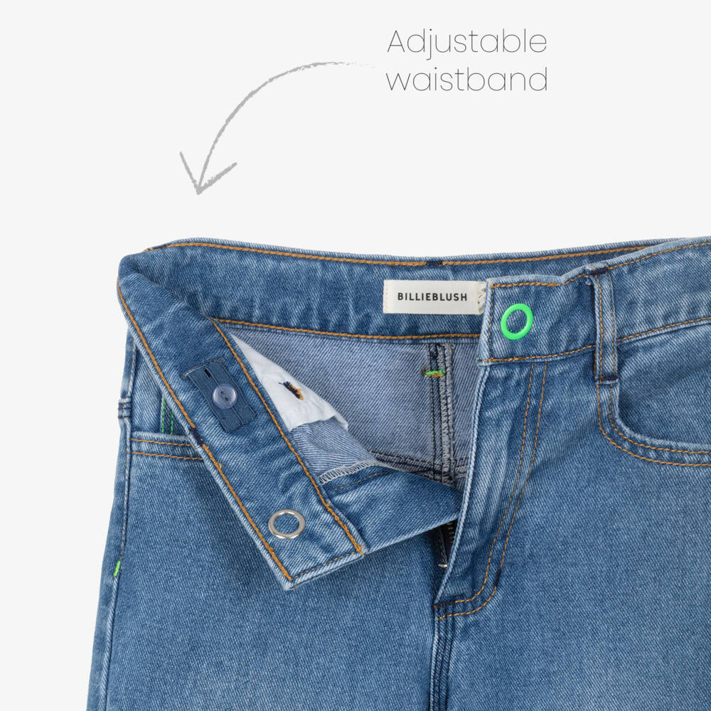 Billieblush-Blue Denim Jeans | Childrensalon Outlet