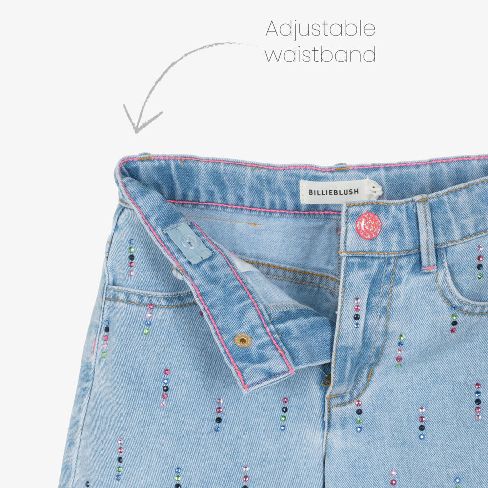 Billieblush-Джинсовые шорты с пайетками для девочек | Childrensalon Outlet