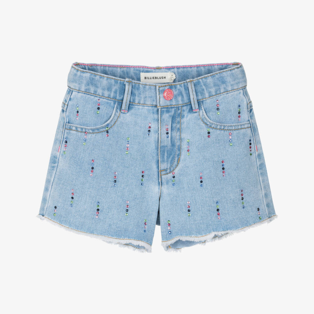 Billieblush-Джинсовые шорты с пайетками для девочек | Childrensalon Outlet
