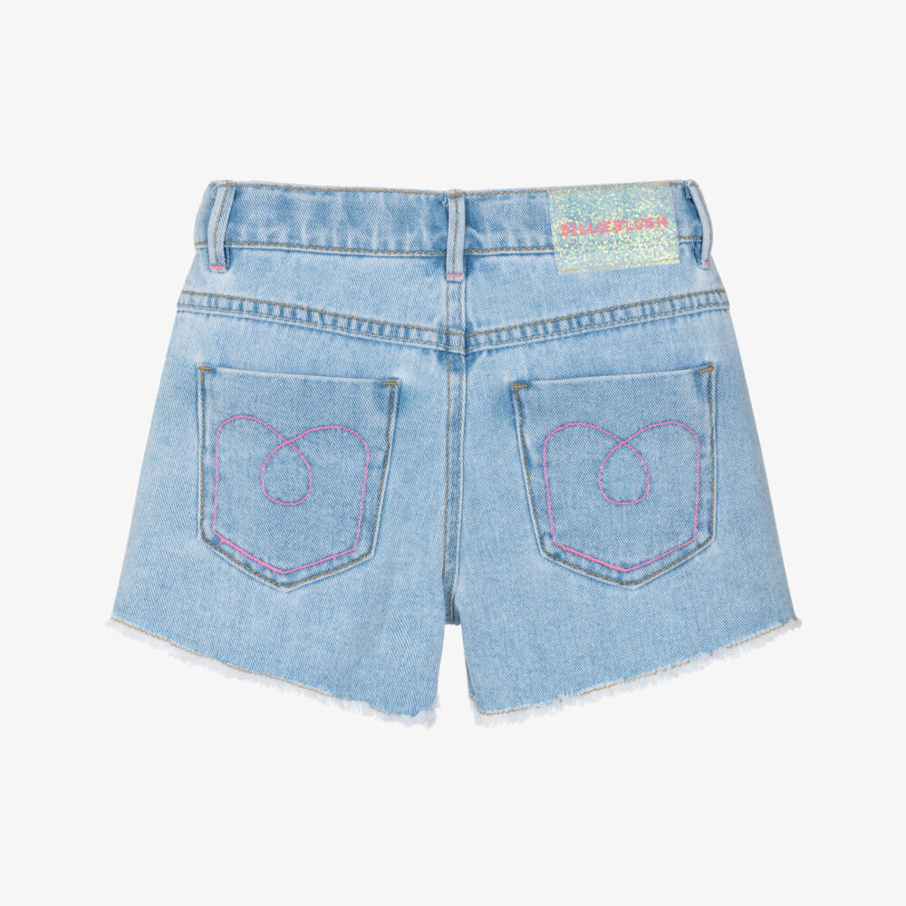Billieblush-Джинсовые шорты с пайетками для девочек | Childrensalon Outlet